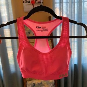 FILA Hot Pink Sports Bra